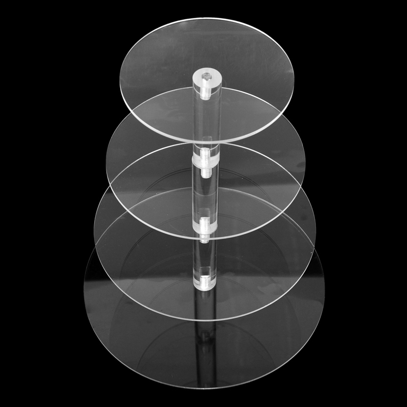 Cupcake Stand Tier - 3/4/5/6/7 Tier Transparent Acrylic Cake Display
