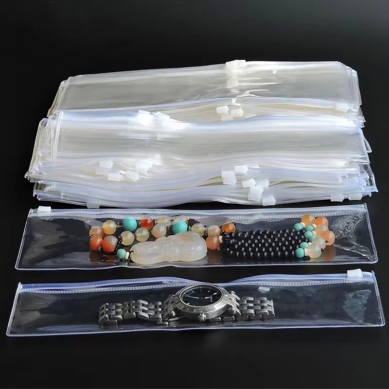 Event & Party Supply - 50PCS Long Clear White Plastic PVC