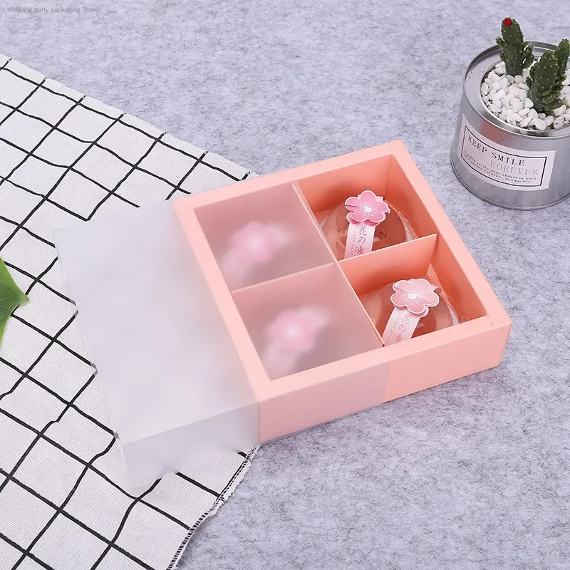 Event Party Box - 10Pcs Transparent Sweet Box Chocolate Cake