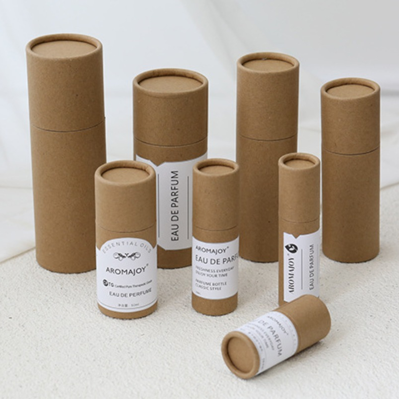 Event Party Box - Thick Round Cowhide Paper Tube Essential