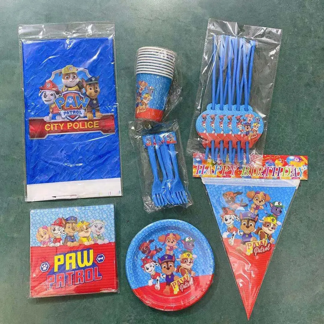 Supply Event - Paw Patrol Party Decoration for Birthday