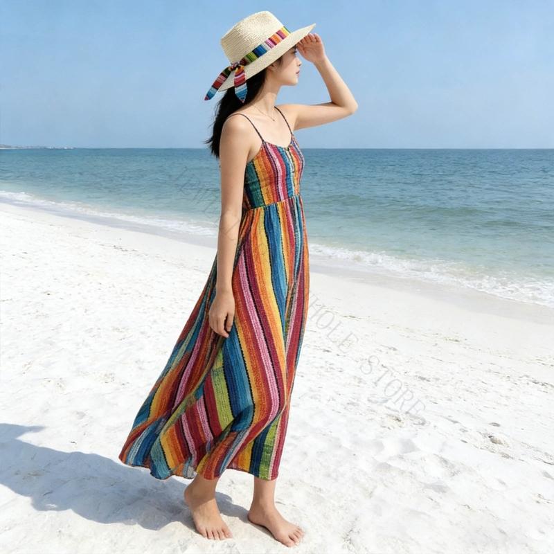 Paper Straw Color - R7UF Stylish Paper Straw Sun Hat