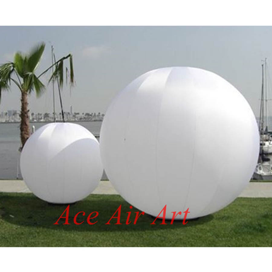 Inflatable White Round Ball, P - Party Event Supplier review and price