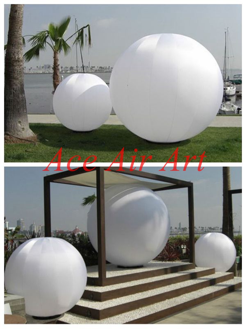 Inflatable White Round Ball, P - Party Event Supplier review and price
