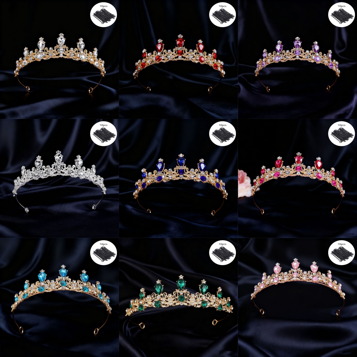 Bridal Tiara Vintage Scroll Rh - Event & Party Supply review and price