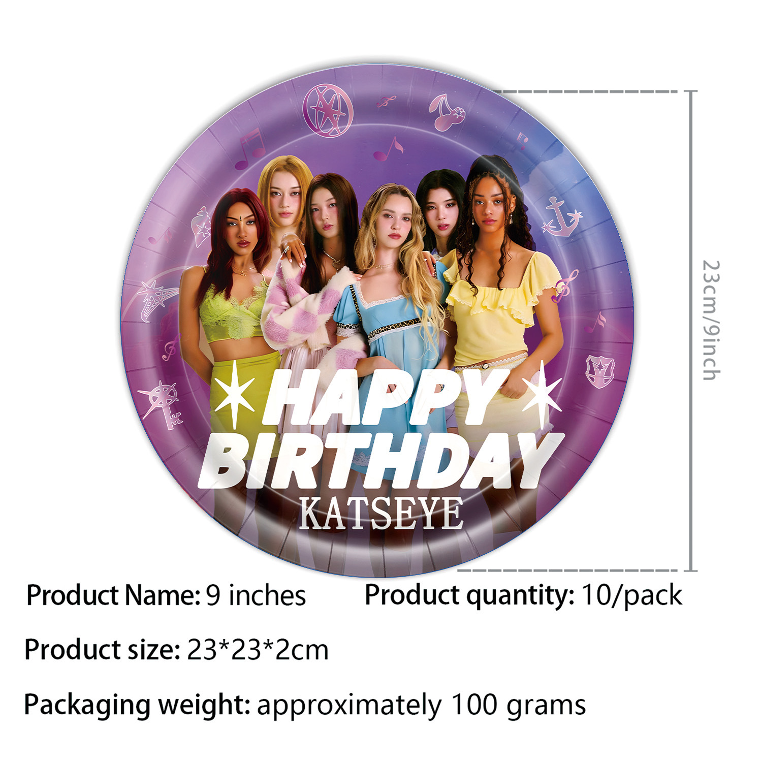 K&Katseye Idol Birthday Party  - Led Balloon Light review and price