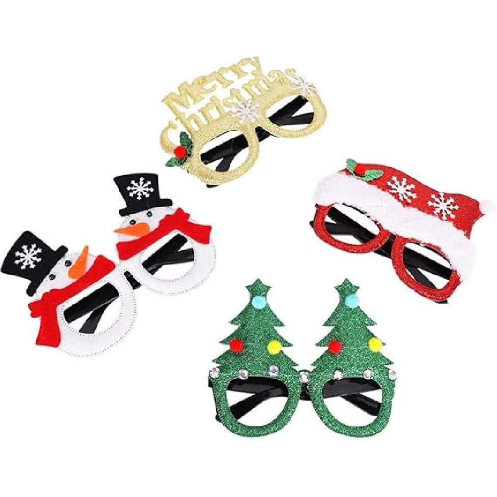 1 Pack Christmas Party Glasses - Photo Booth Frame review and price