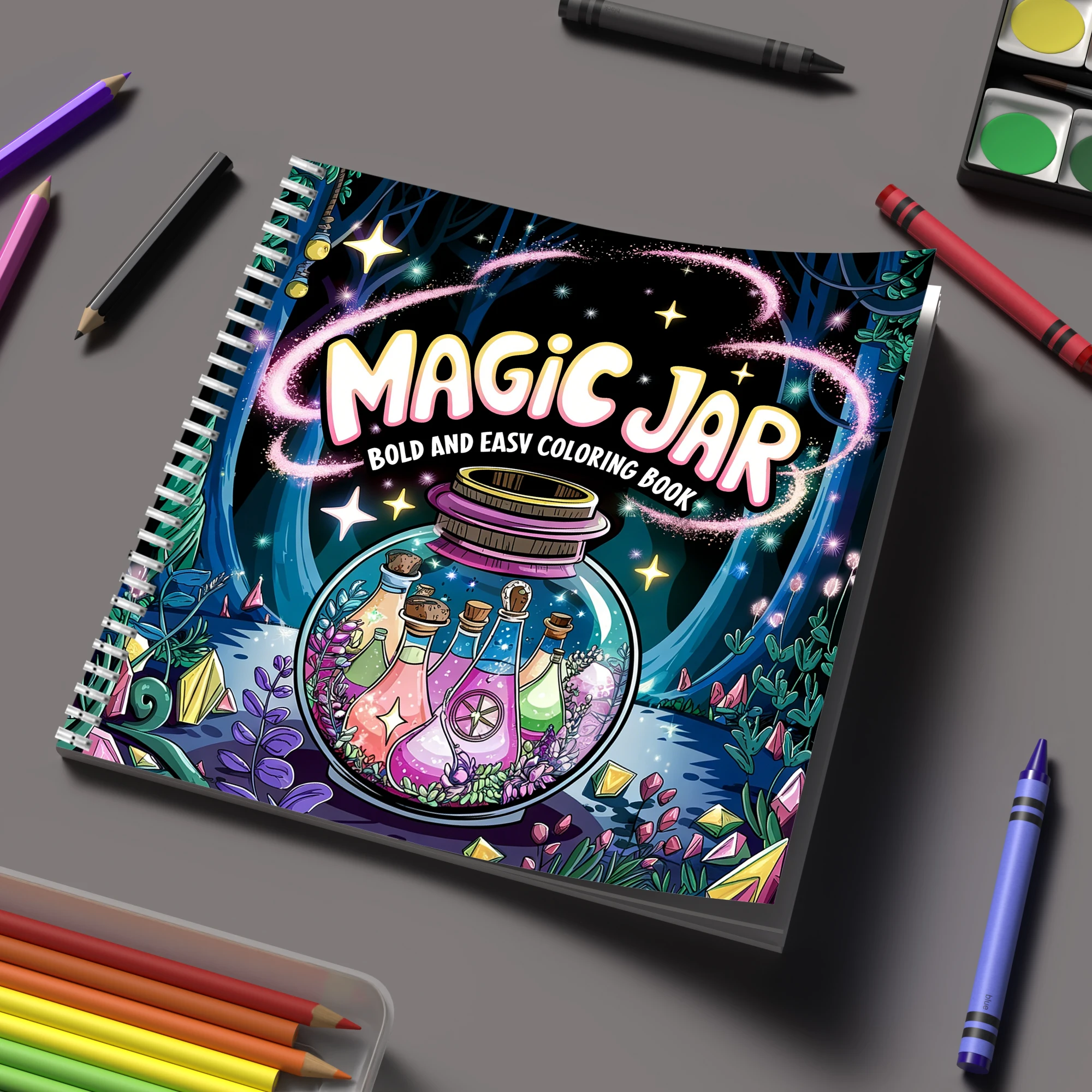 Coloring Book Magic Jar for Ad - Event Supplies review and price