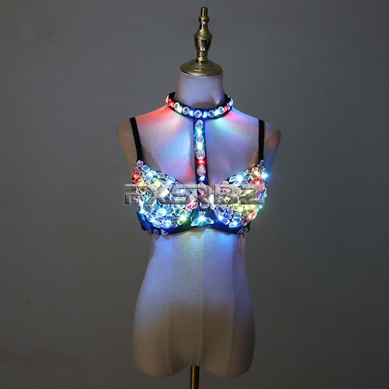 Nightclub Ds Sexy LED Bra Colo - Event Party Dj review and price
