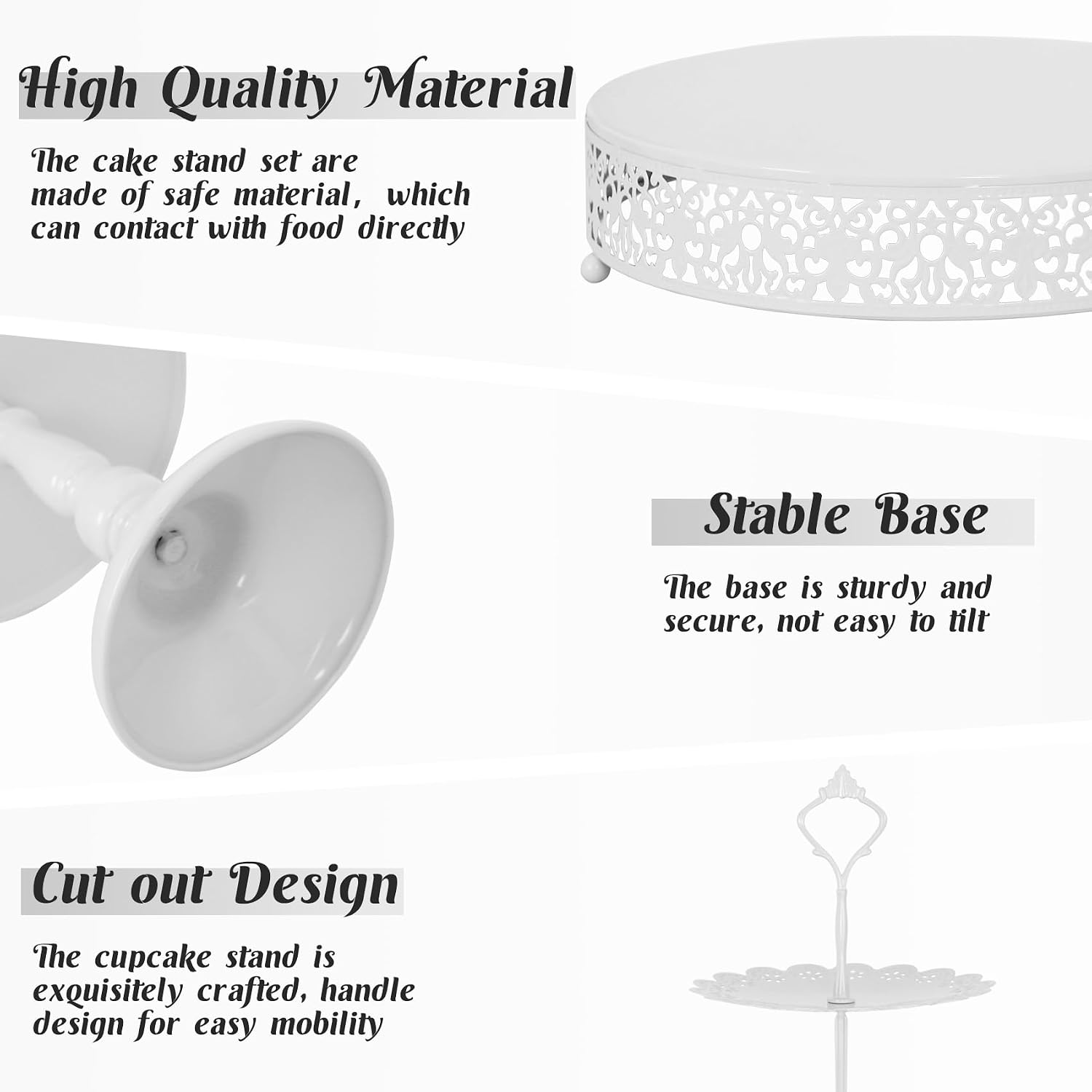 Black Metal Dessert Table Disp - Cupcake Stand Tier review and price