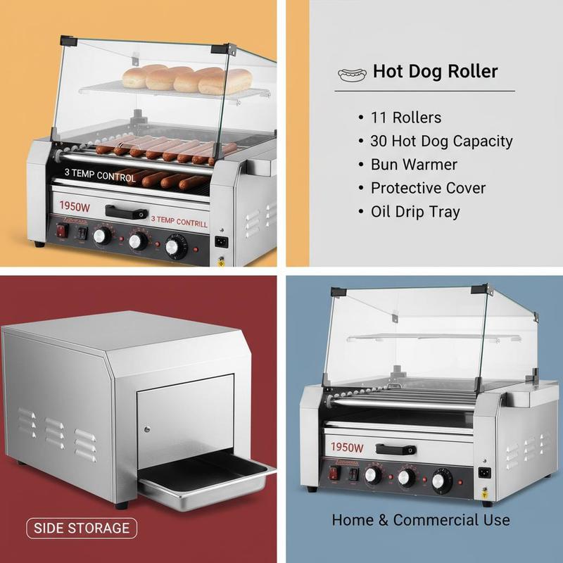 Sausage Grilling Machine 23x19 - Event Party Box review and price