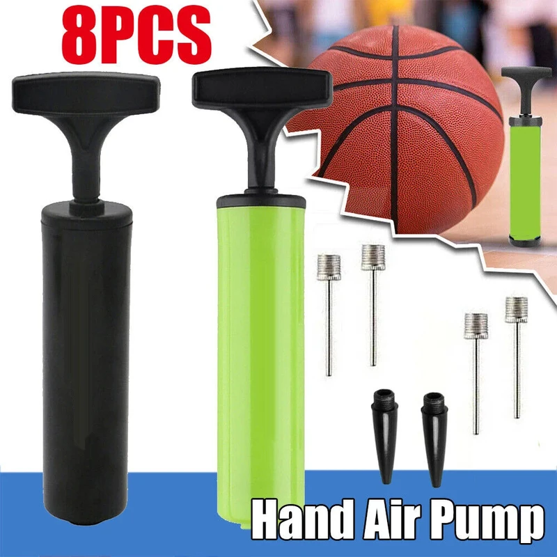 8Pcs Portable Ball Pump Set Fl - Balloon Pump Hand review and price