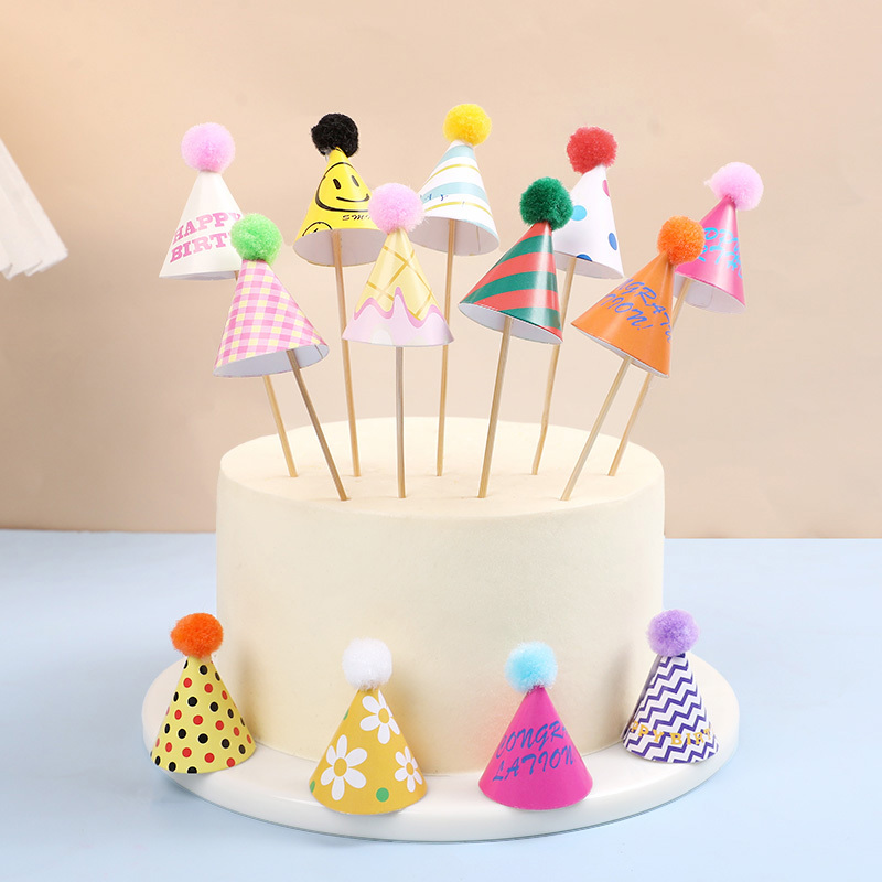 15/30Pcs Mini Party Hats Cake  - Party Hat Cone review and price
