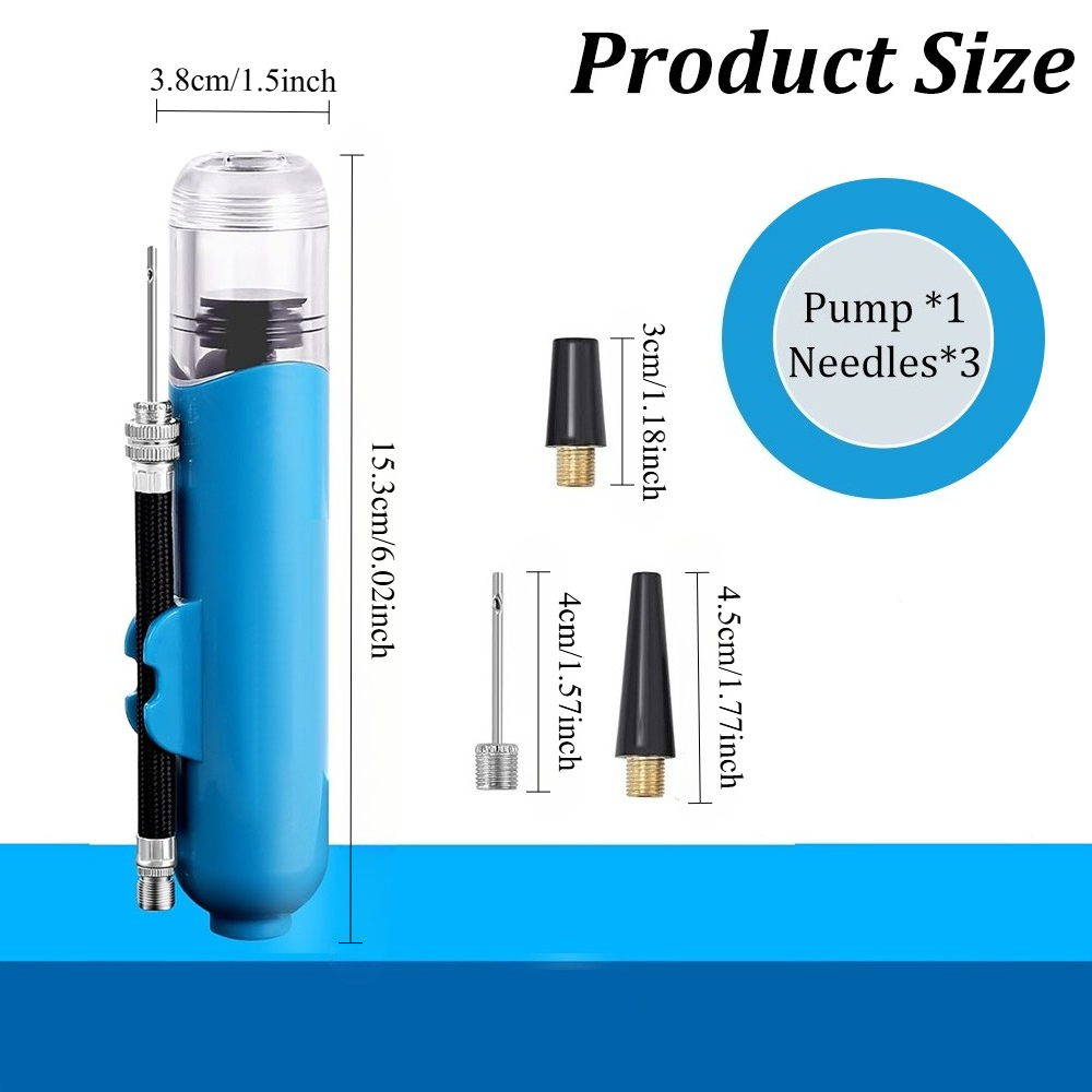 Portable Air Pump Sports Ball  - Balloon Pump Hand review and price