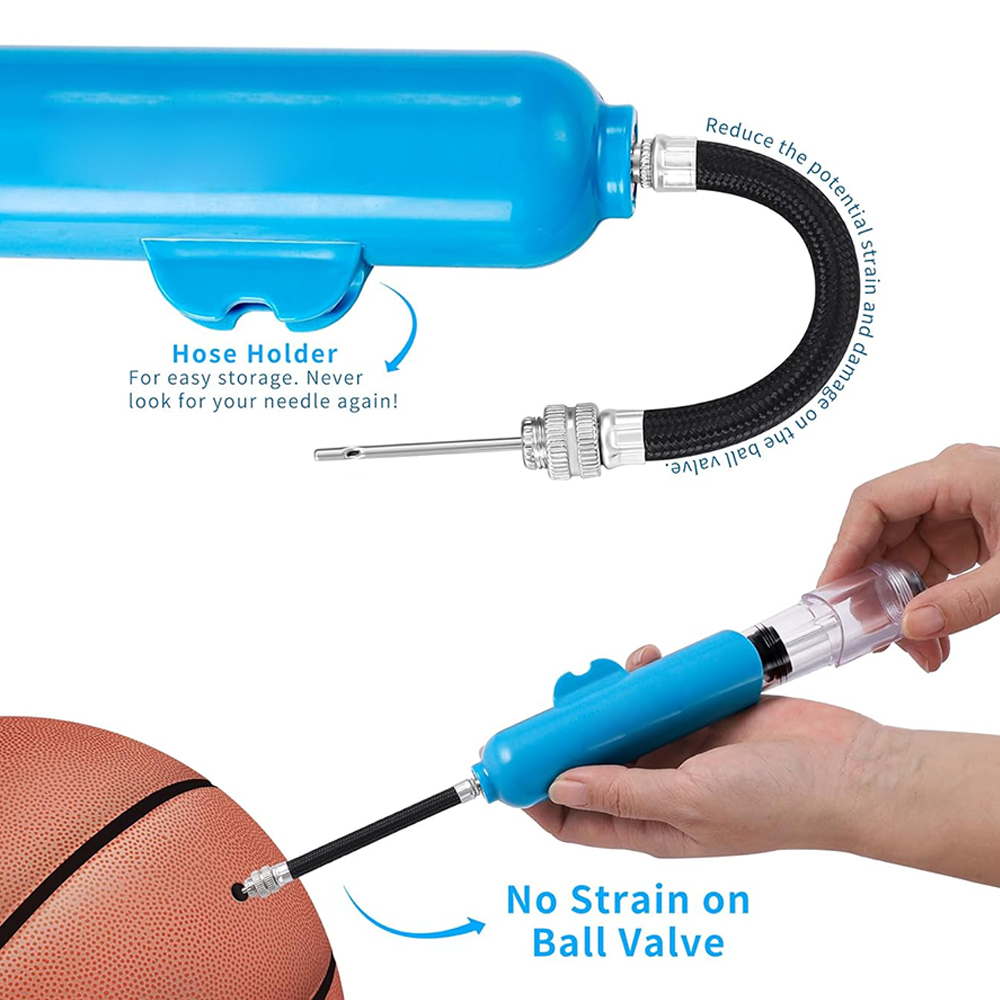 Portable Air Pump Sports Ball  - Balloon Pump Hand review and price