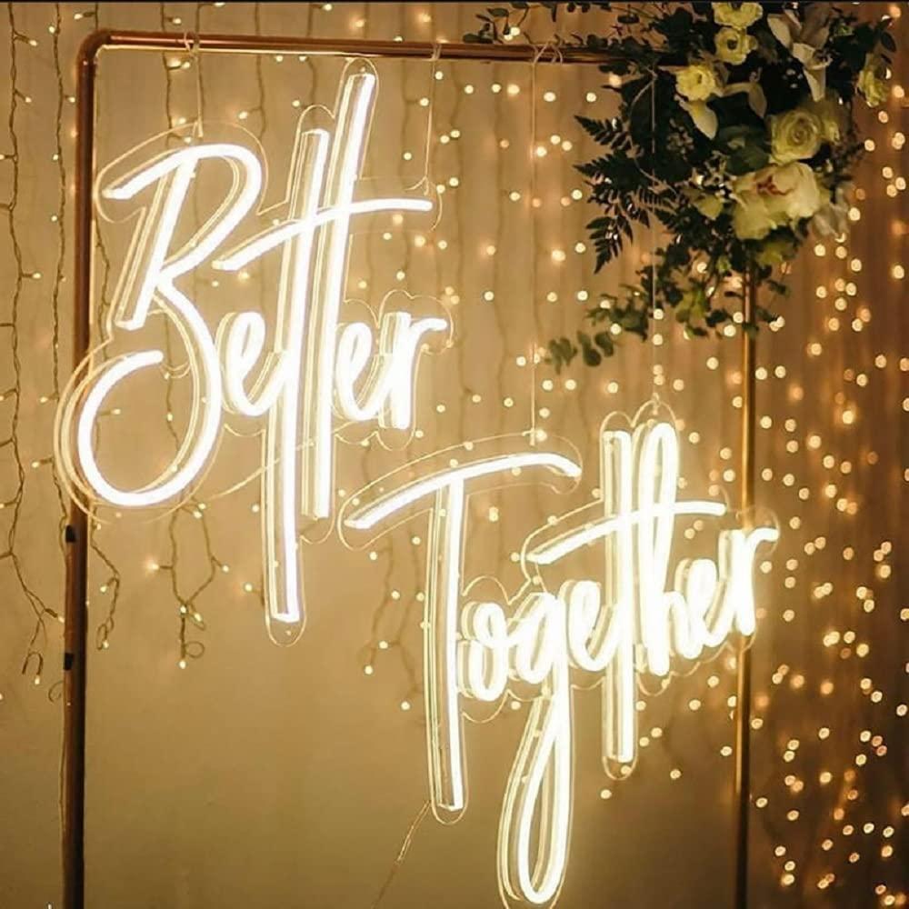 Better Together Neon Sign USB  - Neon Sign Party review and price