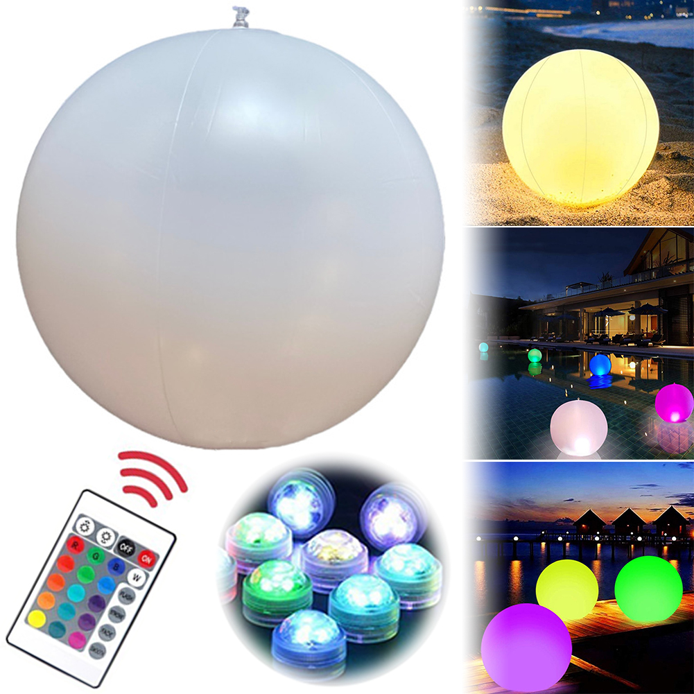 1-4PCS Floating Pool Lights wi - Led Balloon Light review and price