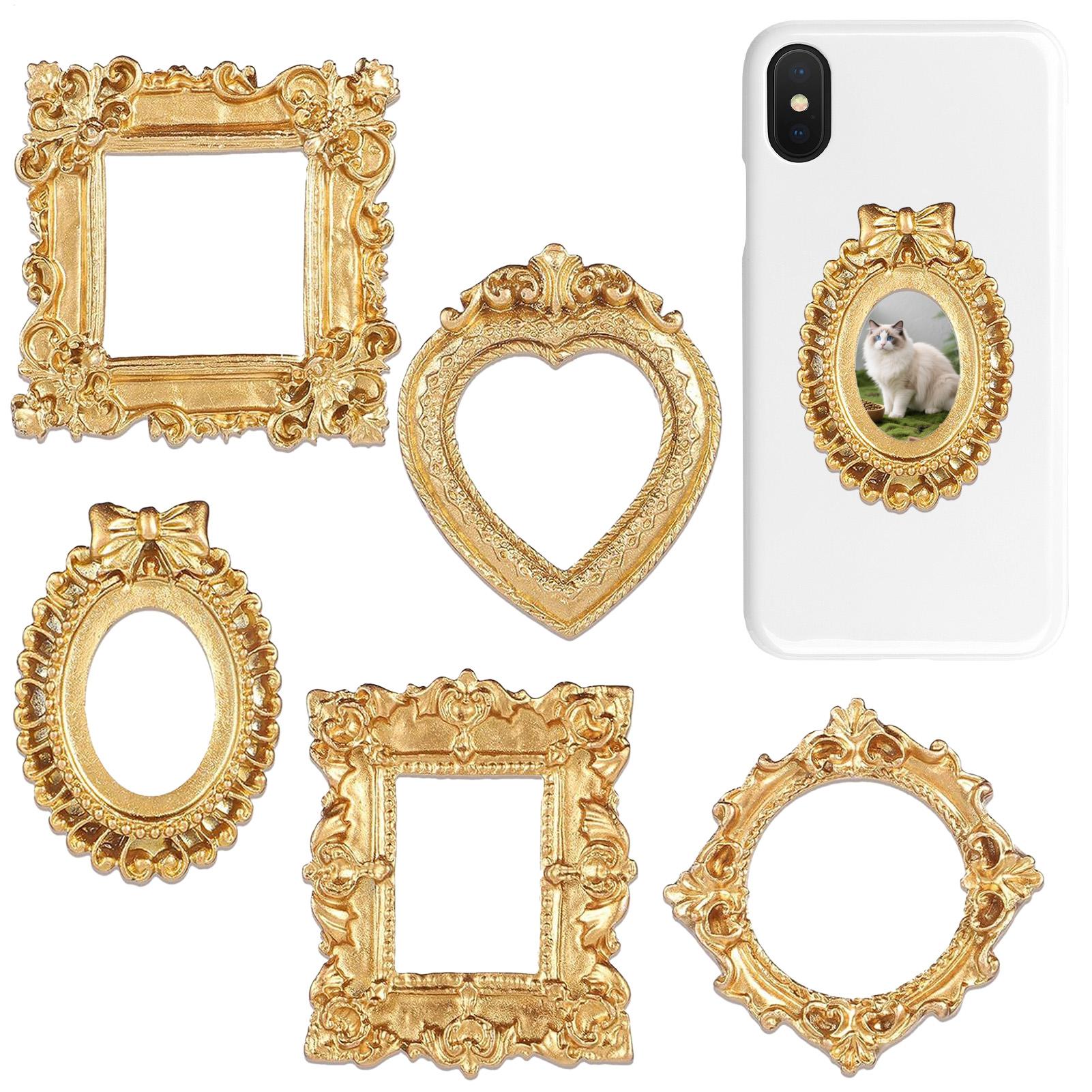 5PCS Gold Vintage Photo Frame  - Photo Booth Frame review and price