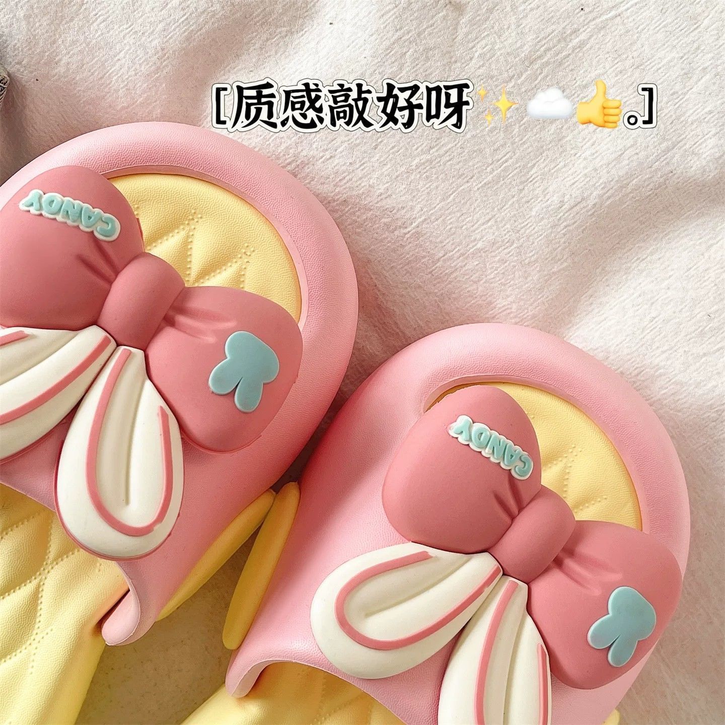 Cute Bow Rabbit Ear Platform S - Cotton Candy Cone review and price