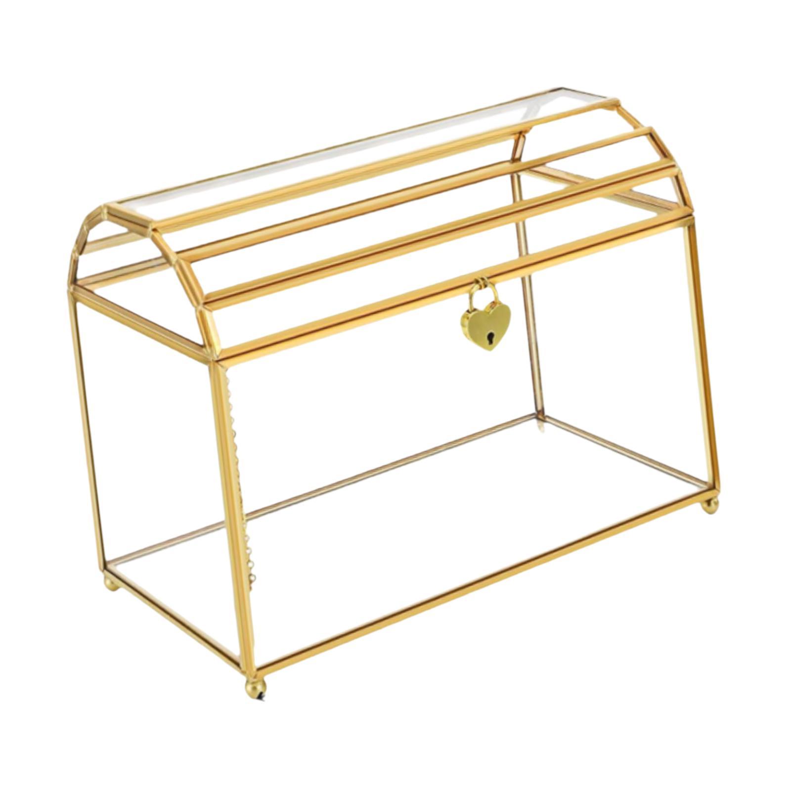 Glass Wedding Card Box Storage - Event Party Box review and price