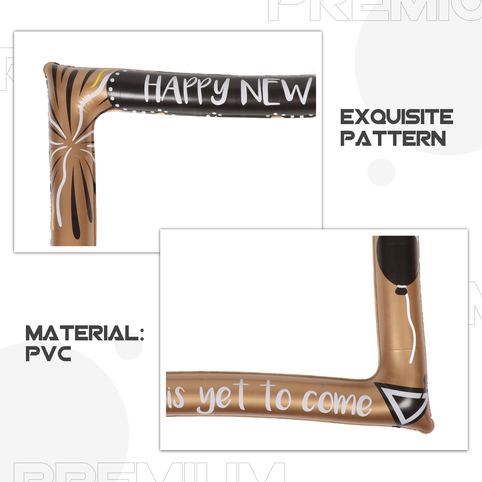 Inflatable Happy New Year Phot - Photo Booth Frame review and price