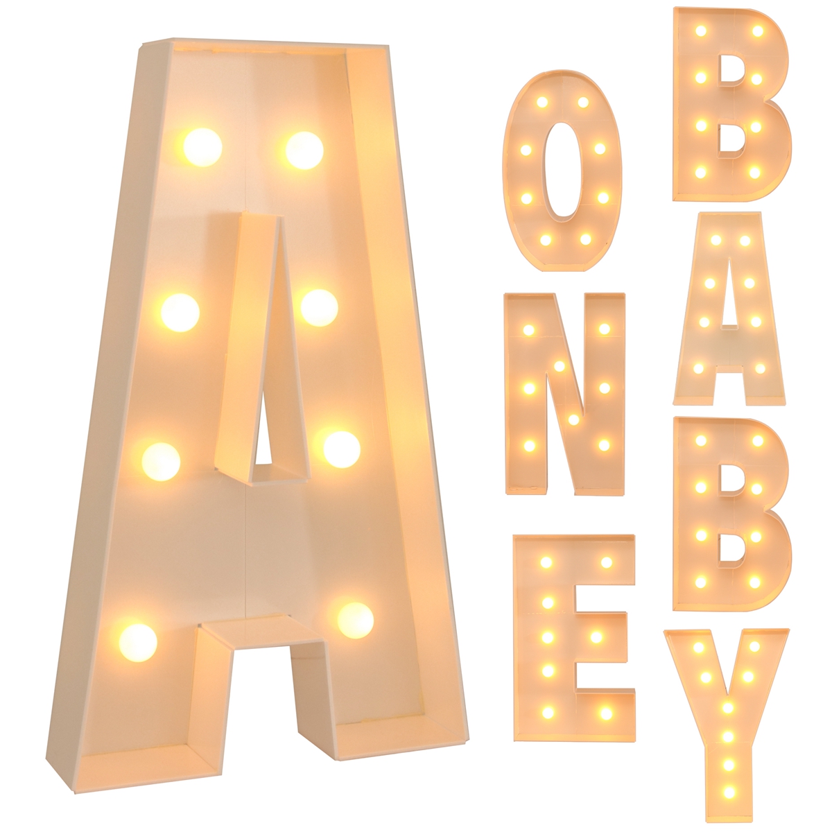 91.5CM Giant Letter Led Light  - Led Balloon Light review and price