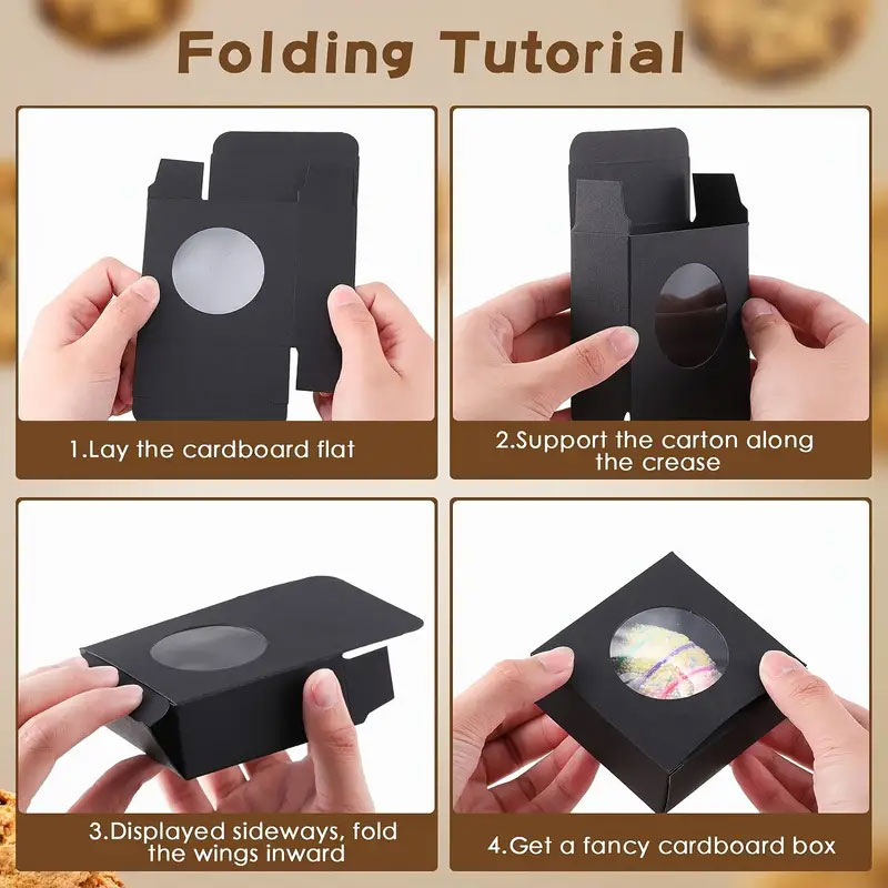 30/50pcs Kraft Paper Box With  - Event Party Box review and price