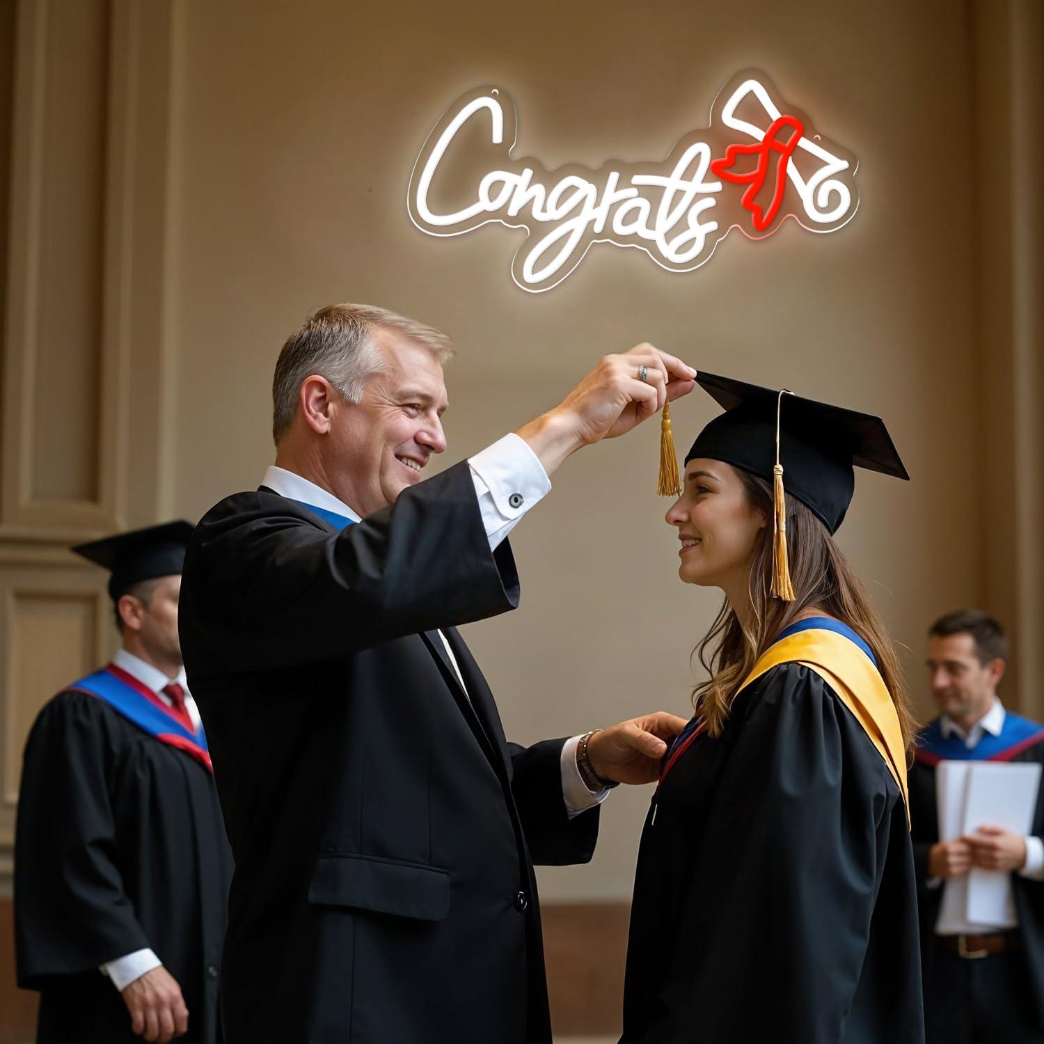 Congrats Graduation Neon Sign  - Neon Sign Party review and price