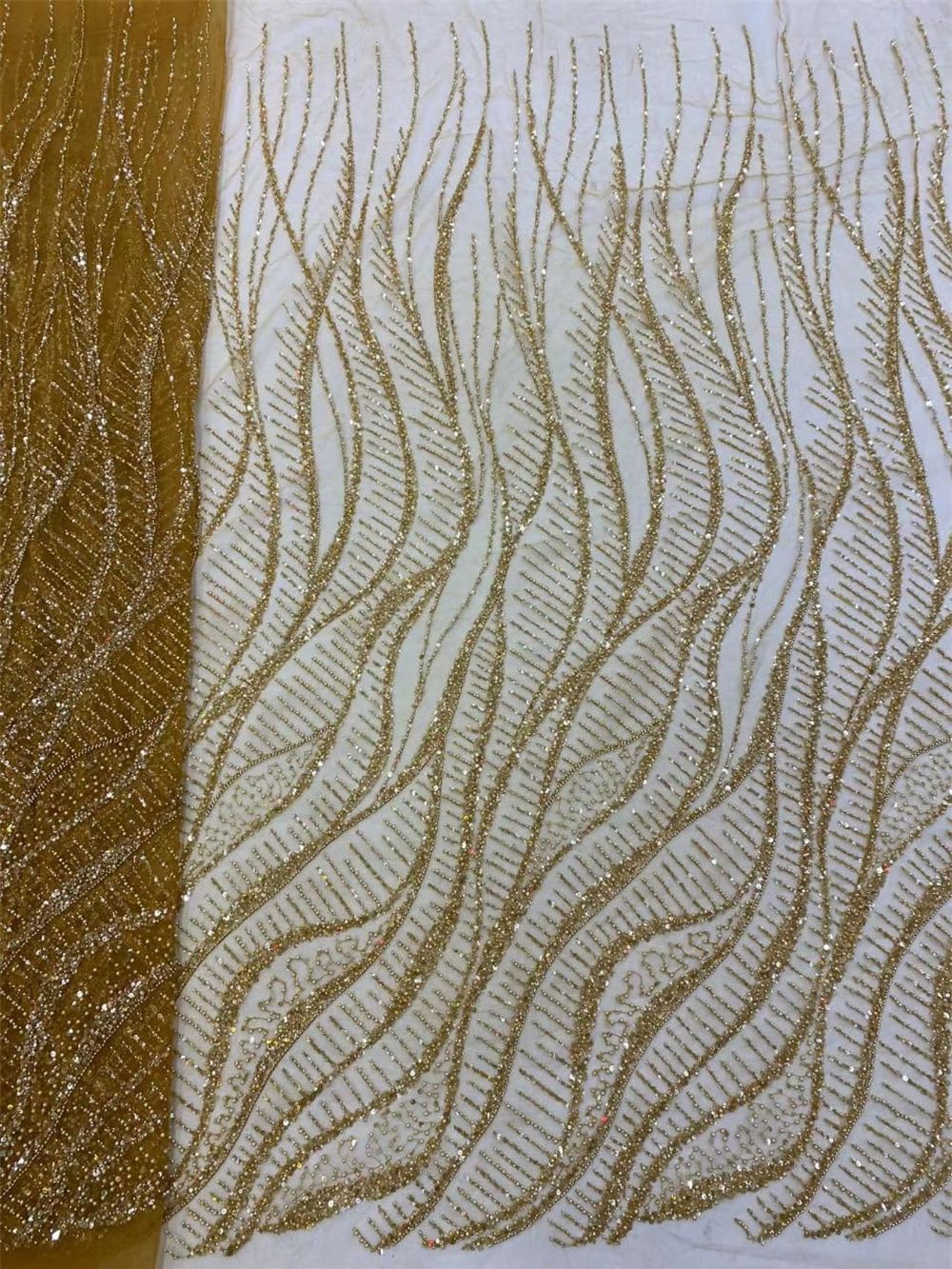 Wholesale 2025 African Sequins - Glitter Tablecloth review and price