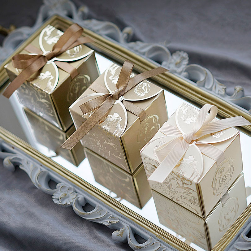 Square Paper Gift Boxes with R - Event Party Box review and price