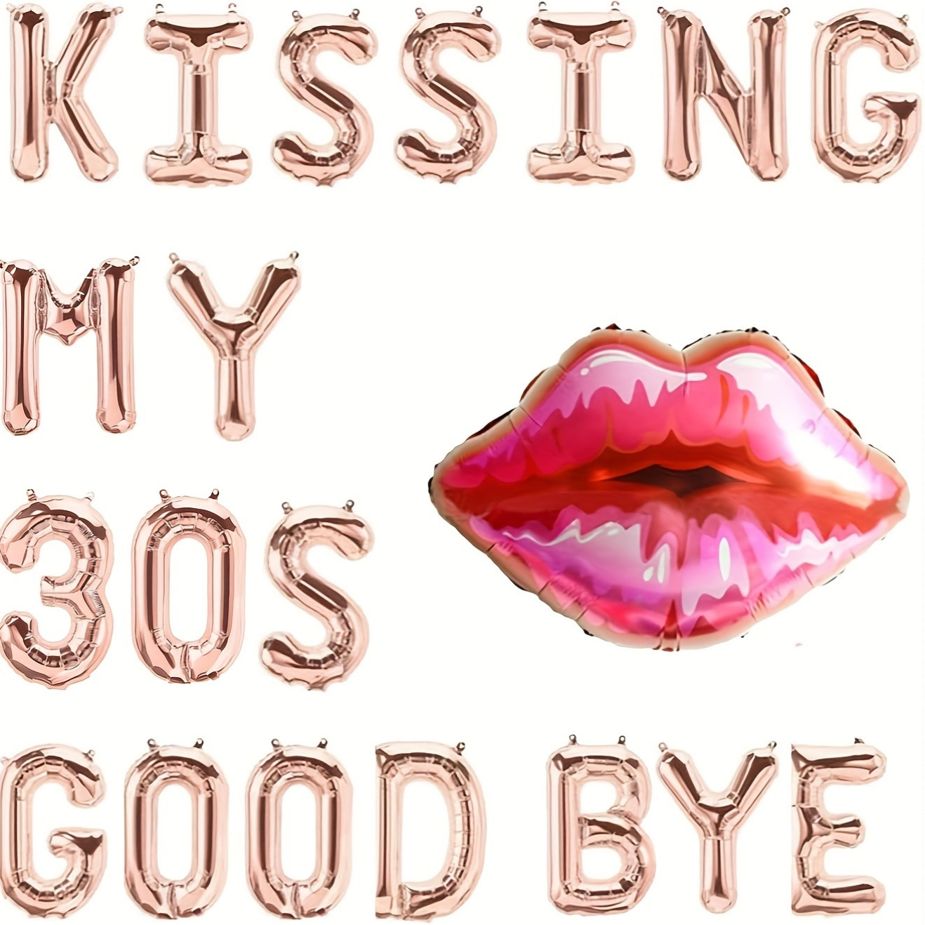 Kissing My 20s Goodbye Decorat - Party Banner Gold review and price