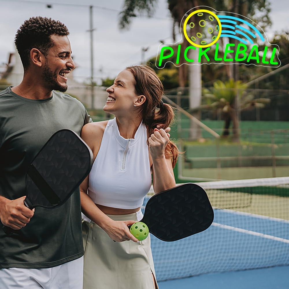 Pickleball Neon Sign USB Dimma - Neon Sign Party review and price