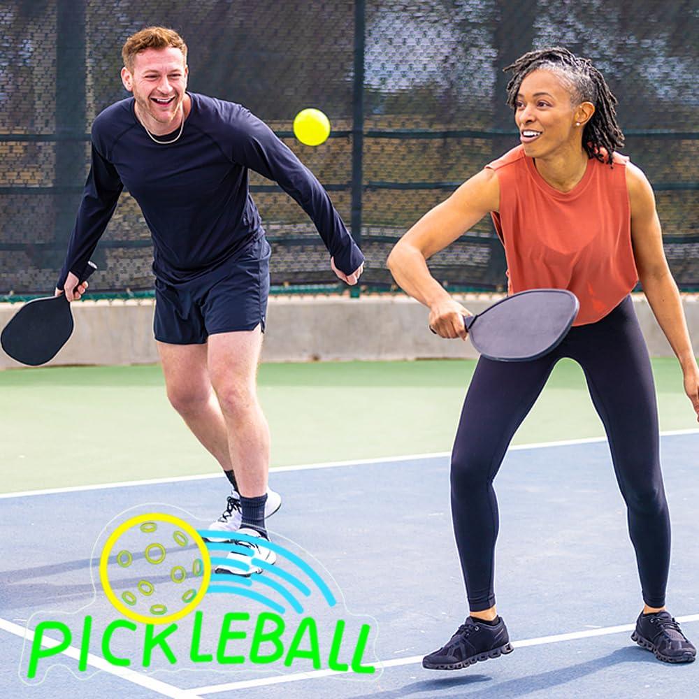 Pickleball Neon Sign USB Dimma - Neon Sign Party review and price
