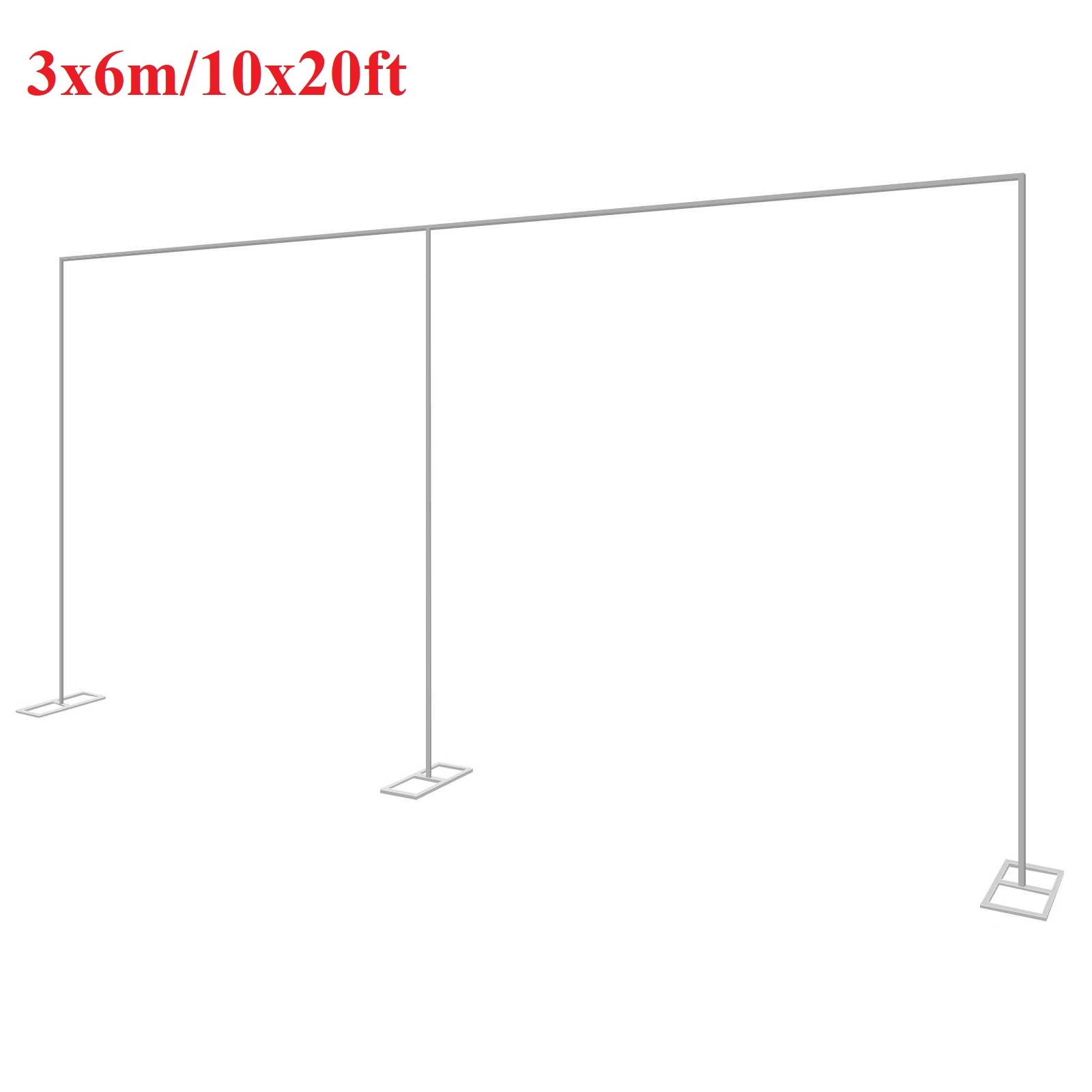 3x6m/10x20ft Metal Wedding Arc - Photo Booth Frame review and price
