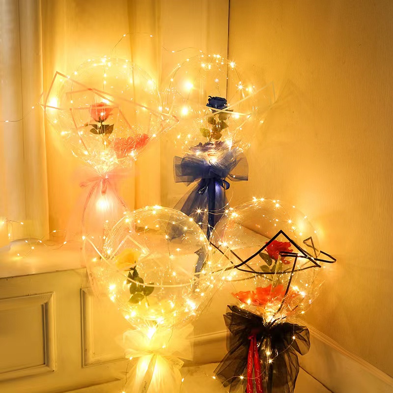 LED Luminous Balloon Rose Bouq - Led Balloon Light review and price