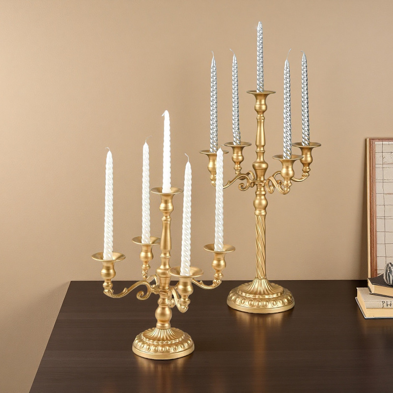 Vintage European Gold Iron Mul - Centerpiece Stick review and price