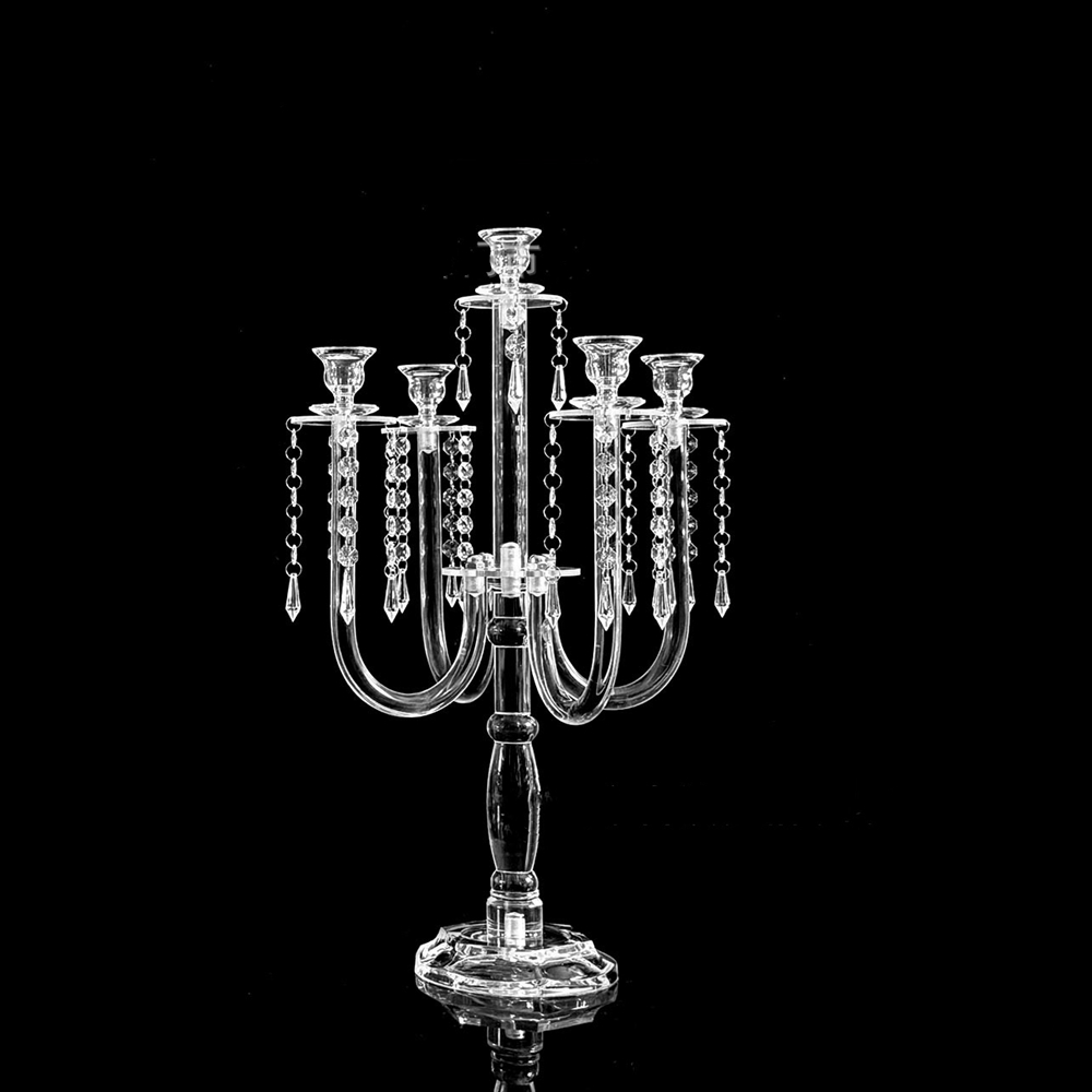 Clear Candle Holders 5 Arms Ac - Centerpiece Stick review and price