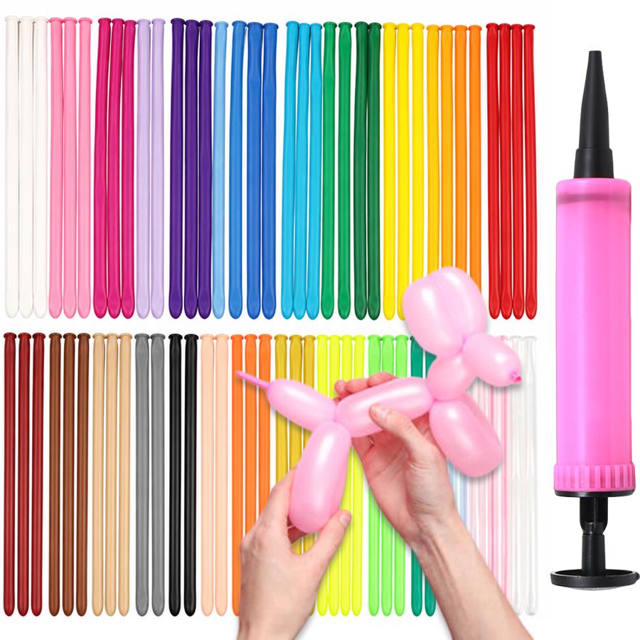 101/201pcs Long Strip Balloon  - Balloon Pump Hand review and price