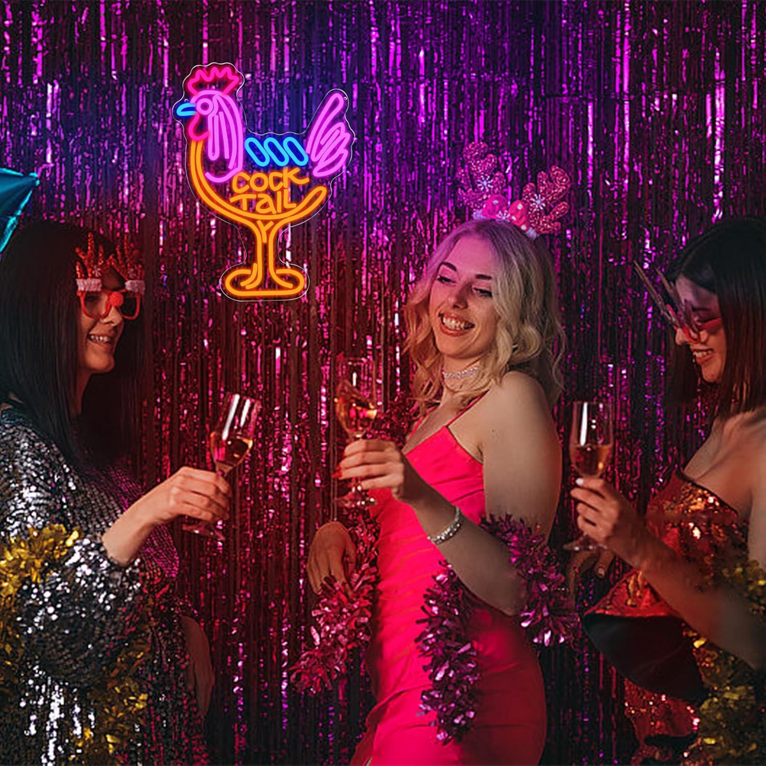 Cocktail Neon Sign USB Dimmabl - Neon Sign Party review and price