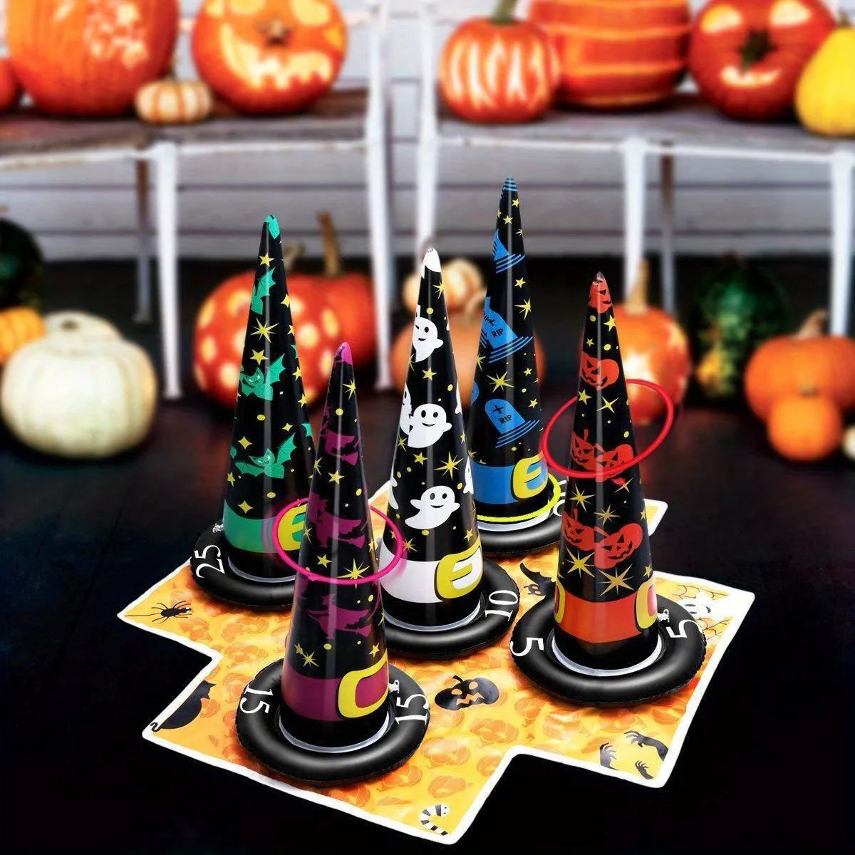 1-10Sets Halloween Inflatable  - Party Hat Cone review and price